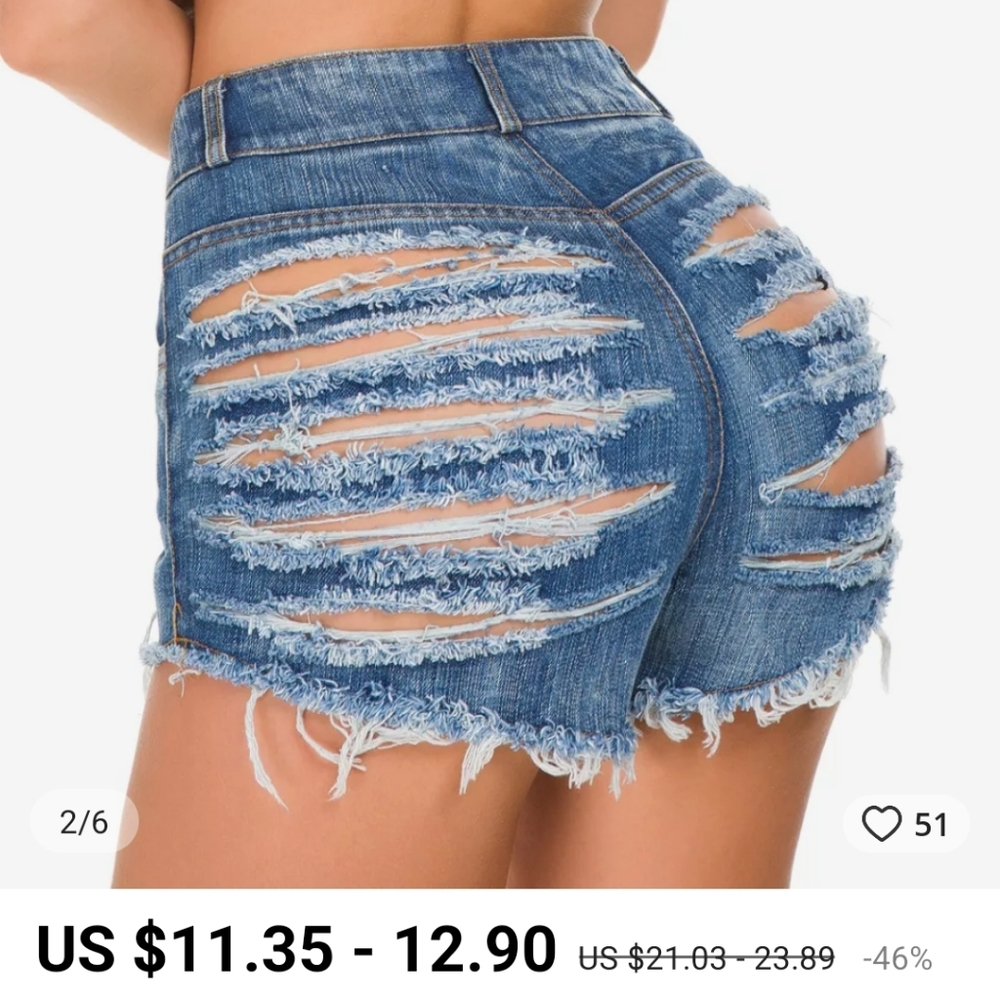 Booty shorts